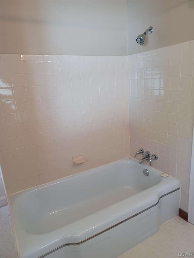 bathroom featuring tile patterned flooring