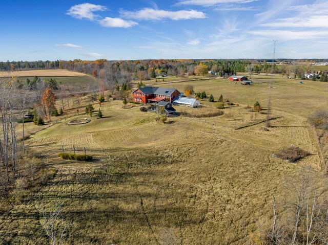 381 S Lorenz Rd, Tawas City, MI 48763 - overview of rural landscape