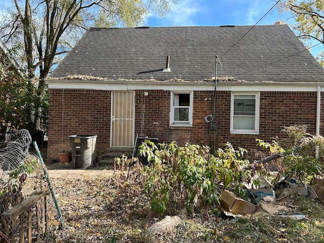 view of rear view of house