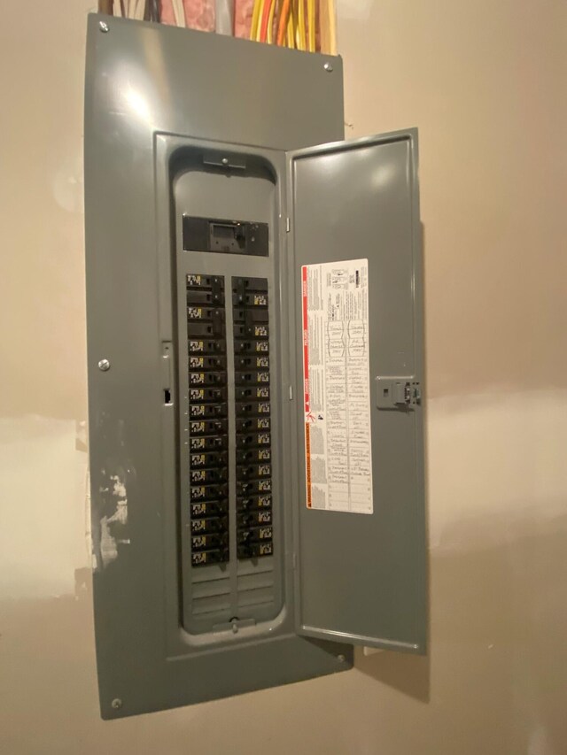 7480/7482 Head Rd, Delton, MI 49046 - utility room featuring electric panel