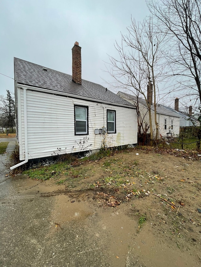 view of rear view of house