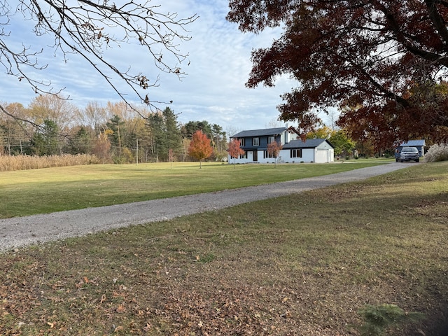 view of road