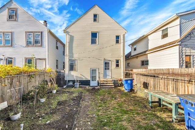 view of rear view of house