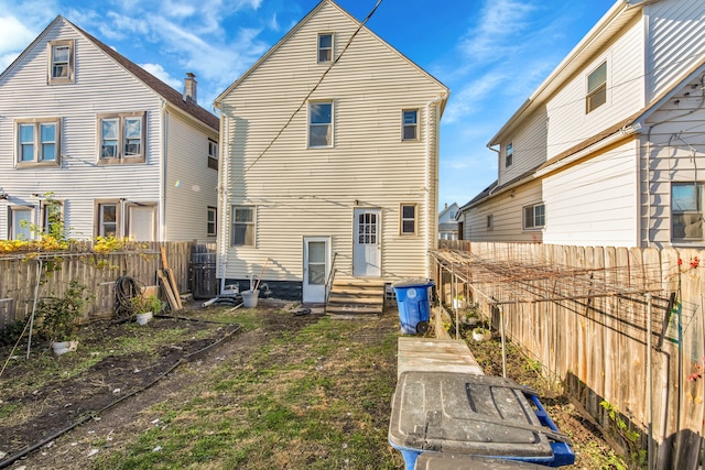 view of rear view of house