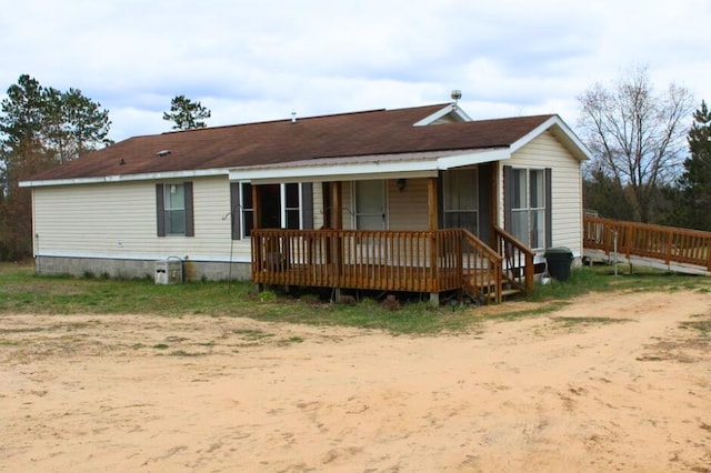 view of back of house