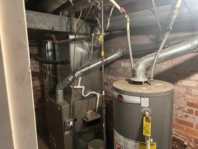 utilities featuring water heater