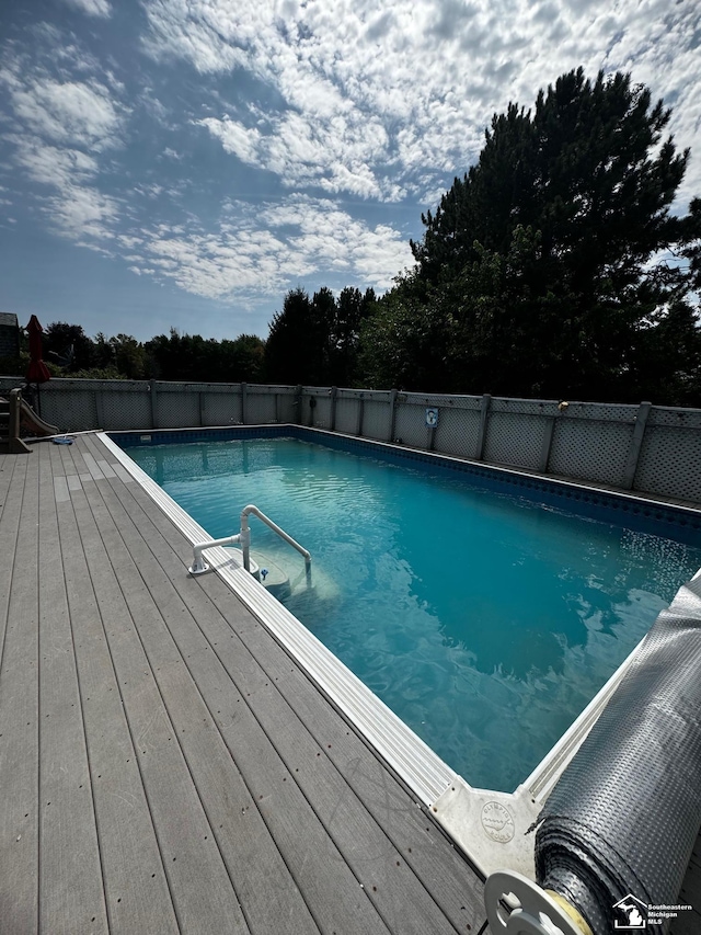 view of pool