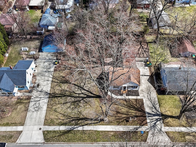 23096 Hawthorne St, Farmington, MI 48336 - aerial view with a residential view