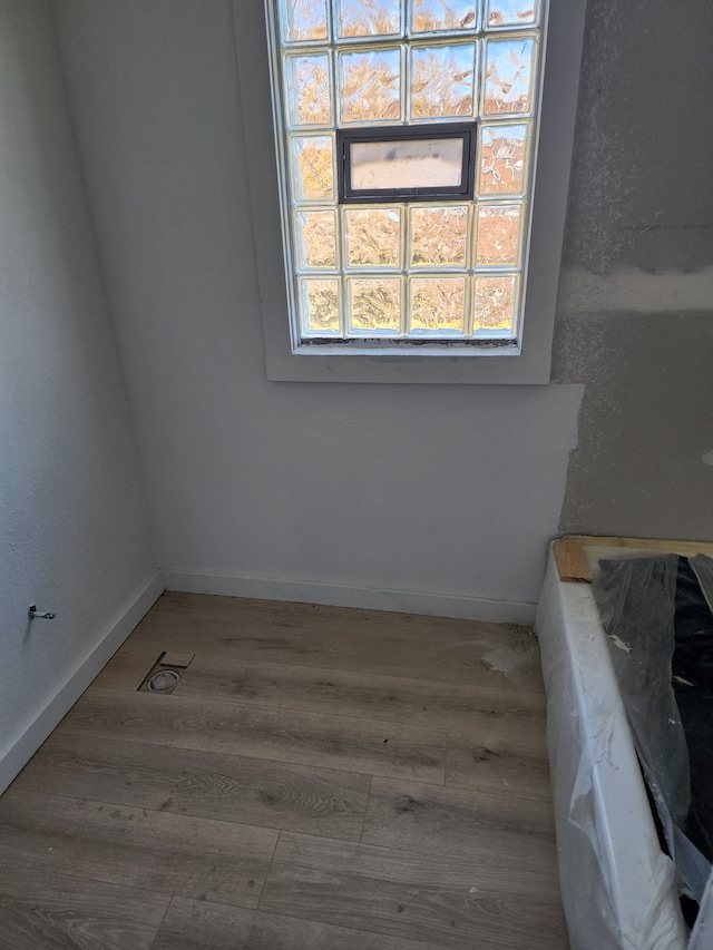 interior space featuring hardwood / wood-style floors