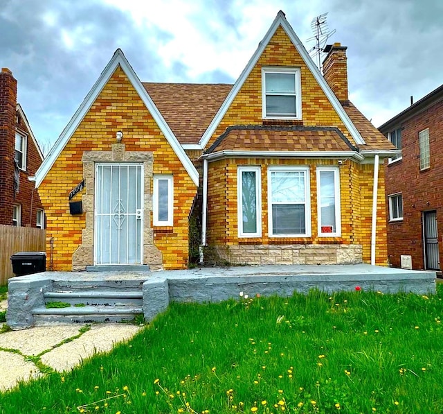 view of rear view of property