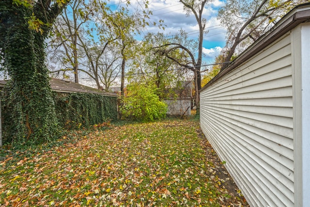 view of yard