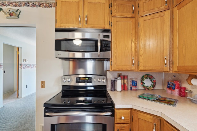 kitchen featuring stainless steel appliances