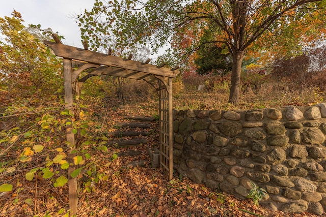 view of gate