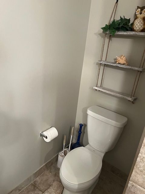 bathroom with toilet