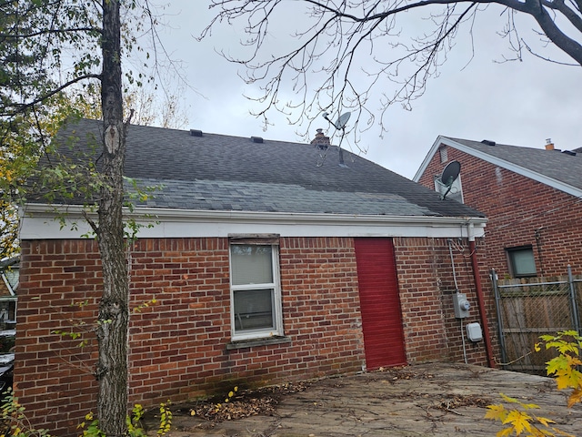 view of back of house