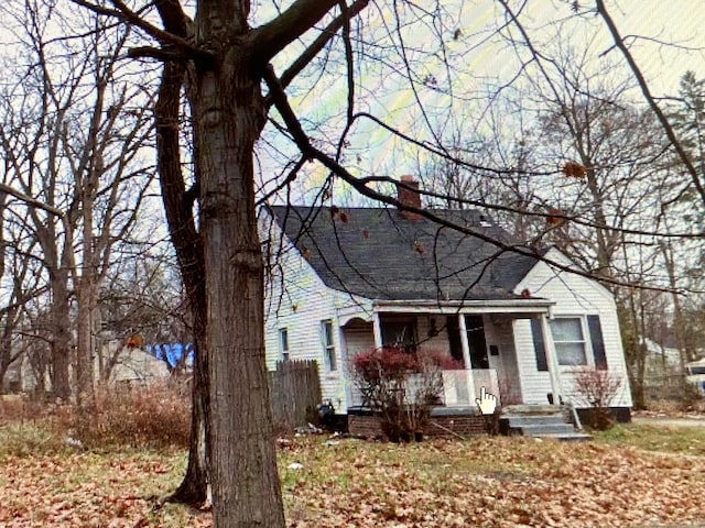 view of front of house