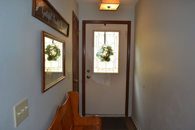 view of doorway