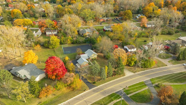 5731 Farmington Rd, West Bloomfield, MI 48322 - aerial perspective of suburban area