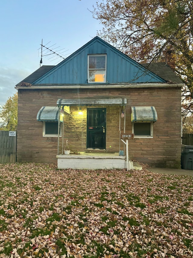 view of back of house