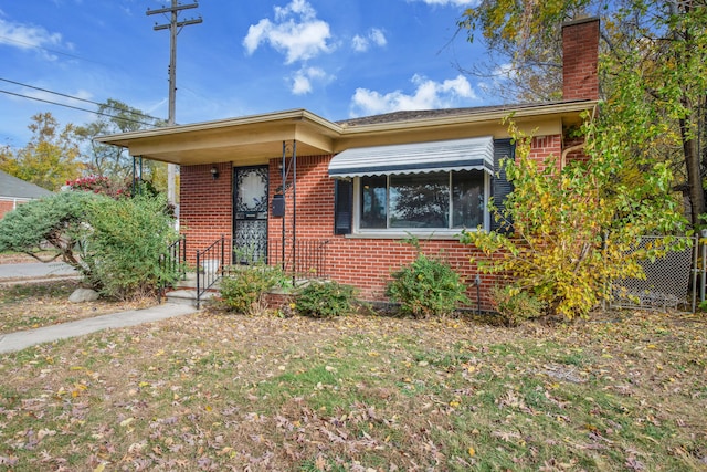 view of front of house