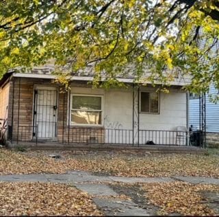 19408 Keating St, Highland Park, MI 48203 - view of front of home featuring covered porch