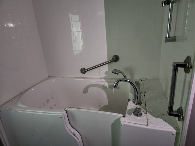 315 Mcomber St, Dowagiac, MI 49047 - full bathroom with a whirlpool tub