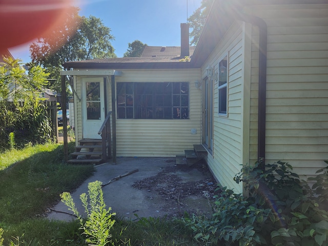 view of rear view of house