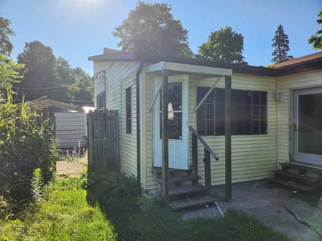 315 Mcomber St, Dowagiac, MI 49047 - view of home's exterior with entry steps
