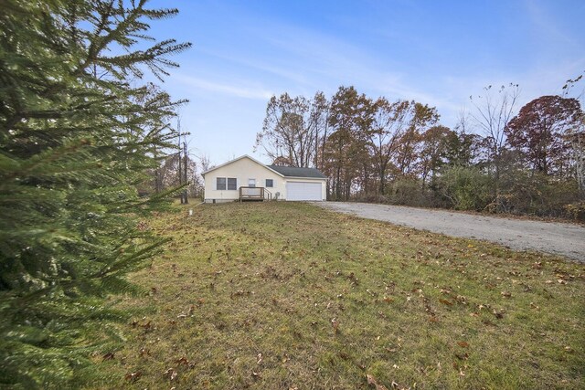 10376 Glencoe Rd, Jerome, MI 49249 - view of front of property with driveway
