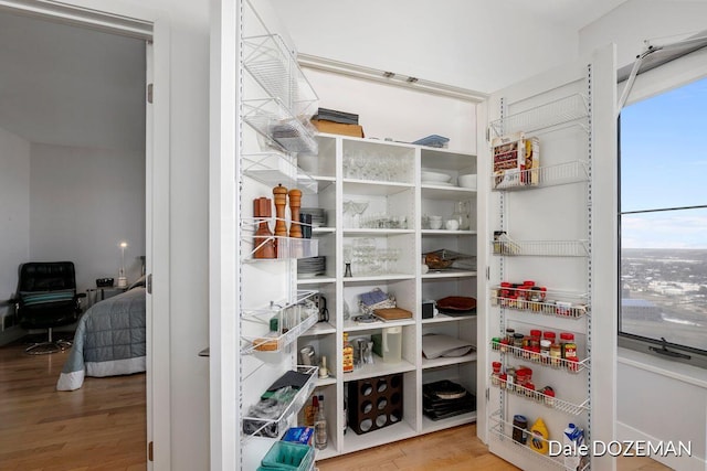 view of pantry