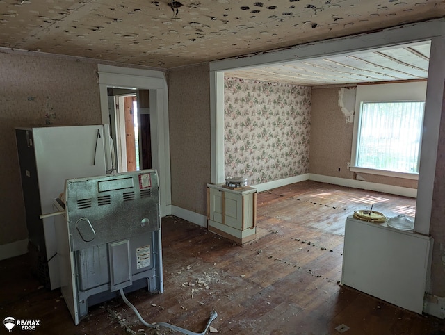 interior space featuring hardwood / wood-style floors