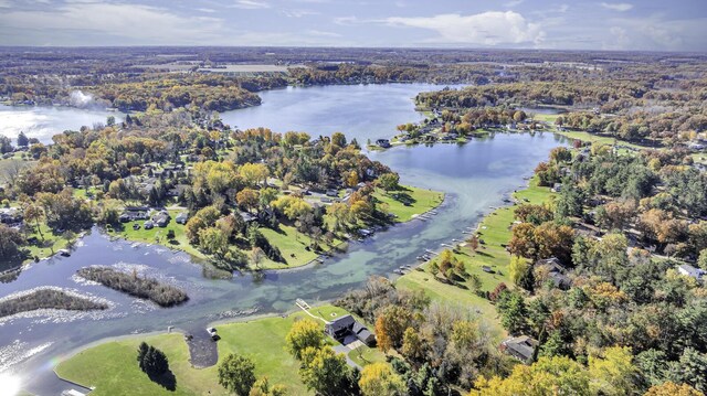 190 Steves Scenic Dr, Horton, MI 49246 - view of property location featuring a large body of water
