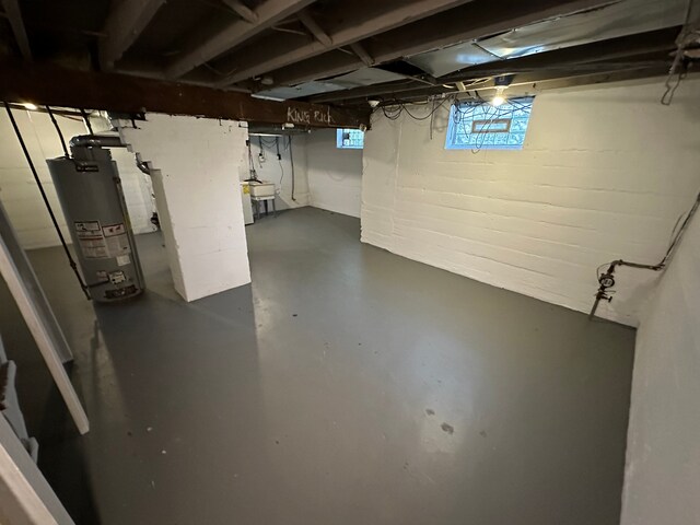 54 Nelson St, Pontiac, MI 48342 - basement with water heater