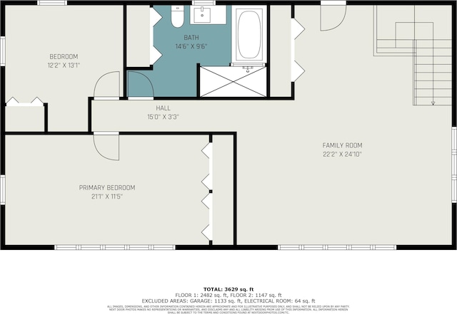 16460 15 Mile Rd, Marshall, MI 49068 - view of room layout