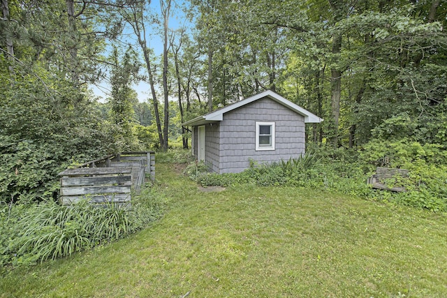 16460 15 Mile Rd, Marshall, MI 49068 - view of grassy yard with an outbuilding