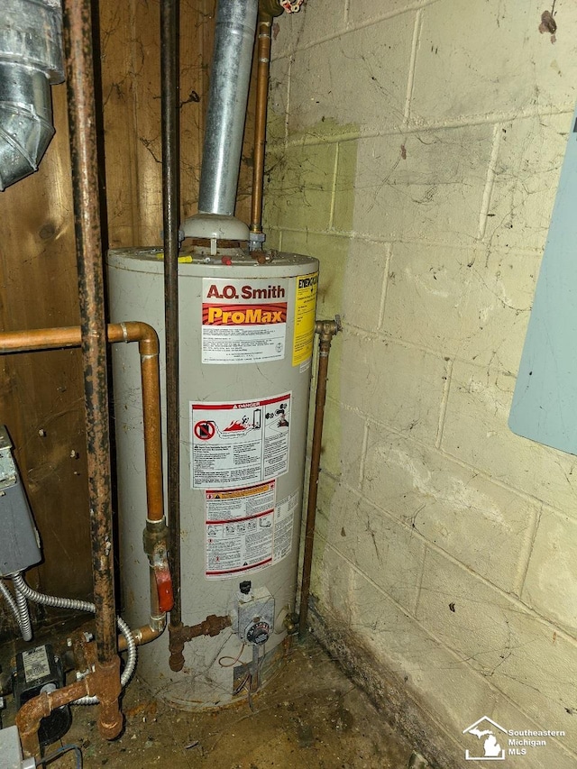 utilities with water heater