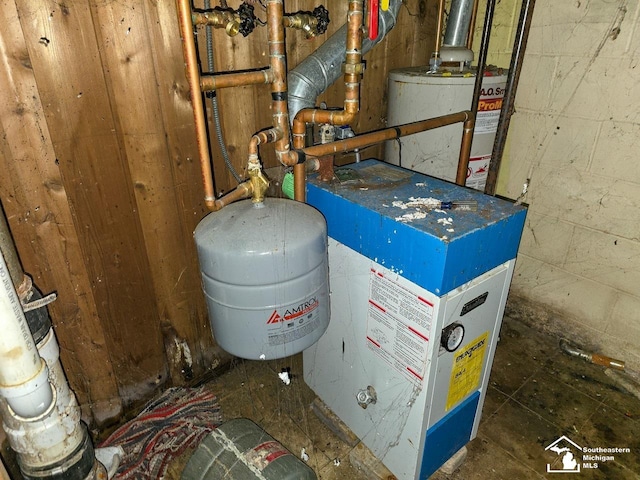 utilities with water heater