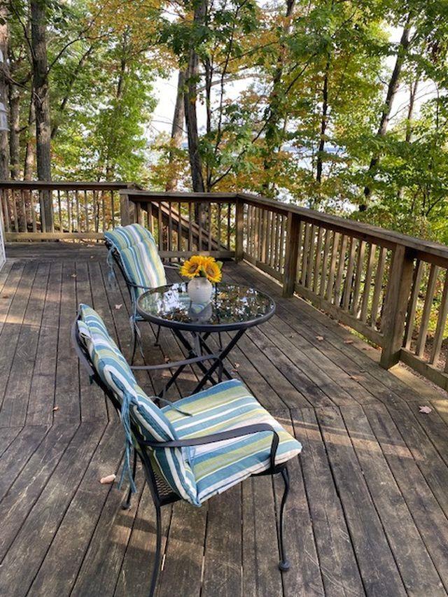 4709 State Park Hwy, Interlochen, MI 49643 - view of deck