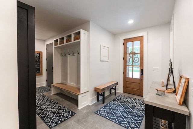 view of mudroom