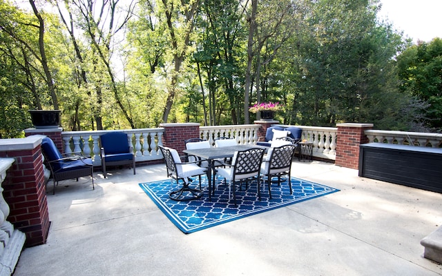 755 Majestic, Rochester Hills, MI 48306 - view of patio / terrace with outdoor dining area