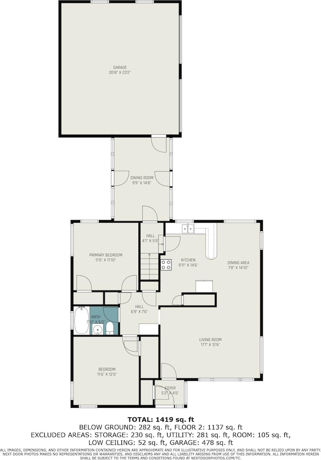 2399 S Cleveland Ave, Saint Joseph, MI 49085 - view of home floor plan