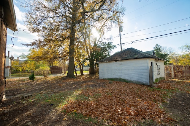 view of yard