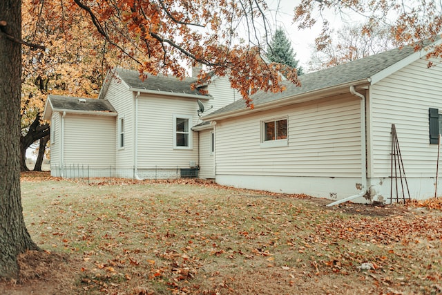 view of side of property