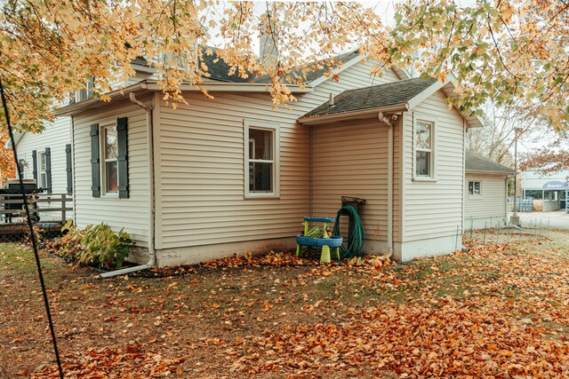 view of side of home