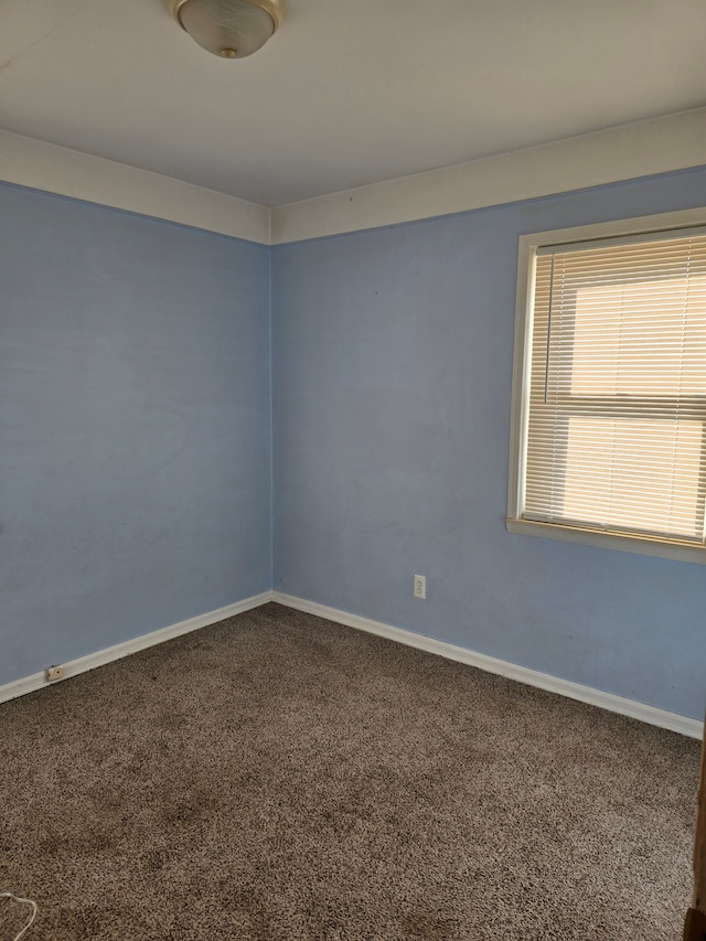 empty room with carpet floors