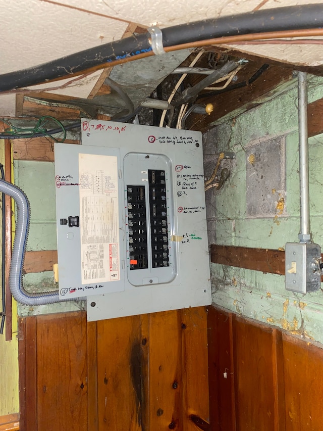 utilities with electric panel