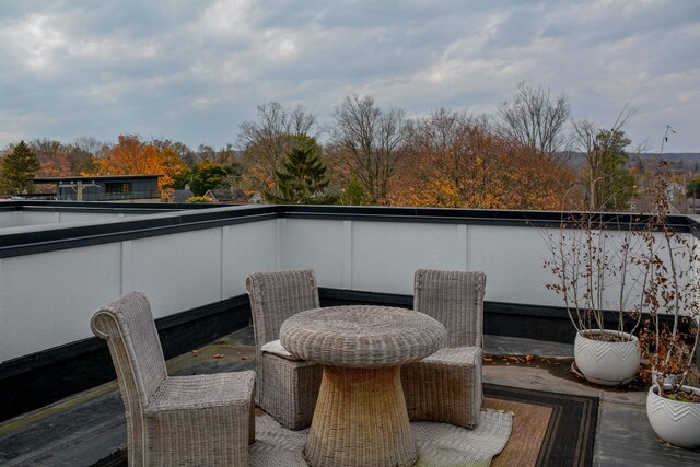 208 Gillis St, Traverse City, MI 49684 - balcony featuring a patio