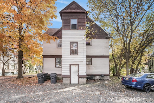 view of back of property