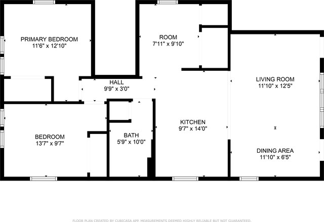 5393 Seebaldt St, Detroit, MI 48204 - floor plan / room layout