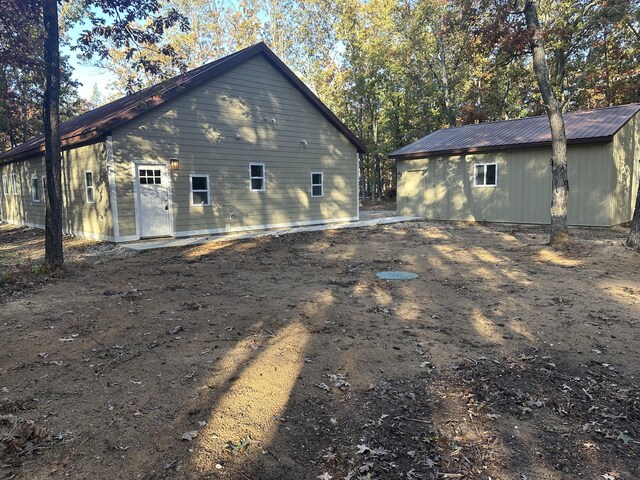1820 S Reid Rd, Custer, MI 49405 - view of rear view of property
